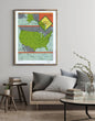 2000 Map| United States| United States Map Size: 18 inches x 24 inches - New York Map Company