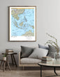 2002 Map| Southeast Asia| Southeast Asia Map Size: 18 inches x 24 inch - New York Map Company