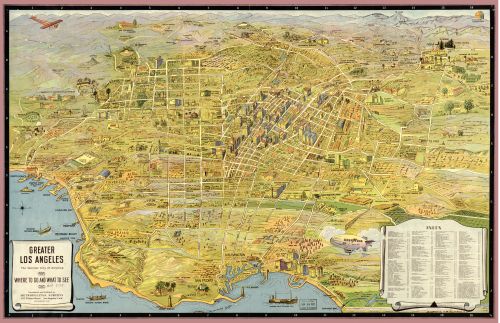 Map of Greater Los Angeles: the wonder city of America California|Los Angeles|C - New York Map Company