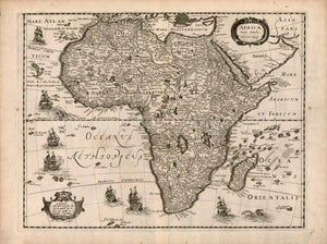 1640 map Africae nova tabula. Map Subjects: Africa - New York Map Company