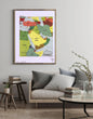 1998 Map| Middle East| Middle East Map Size: 18 inches x 24 inches |Fi - New York Map Company