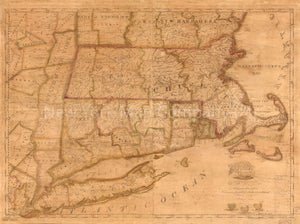 1843 map of Massachusetts, Connecticut, and Rhodeisland i.e. Rhode Island. Map Subjects: Connecticut | Massachusetts | Rhode Island |