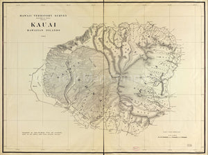 1903 map Kauai, Hawaiian Islands, 1903 / $c Walter E. Wall, surveyor ; compiled by John M. Donn. Map Subjects: Hawaii | Kauai | Kauai Hawaii | Kauai County | Kauai County Hawaii |