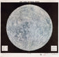 1966 Map USAF lunar reference mosaic: LEM-1. - 24x24 - Ready to Frame - Moon |