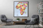 1990 Map| Africa| Africa Map Size: 22 inches x 24 inches |Fits 22x24 s - New York Map Company