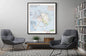 1981 Map| Antarctica, stations and claims| Antarctica|International St - New York Map Company