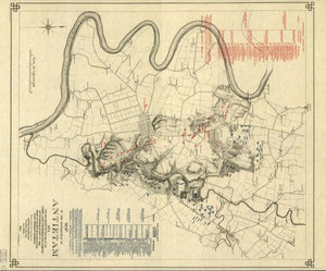 Map of the battlefield of Antietam. No. 1. This map shows the position of the Union and Confederate forces on the morning of Sept. 17th, 1862, prior to the battle of Antietam which opened at daybreak Description Scale c. 1:14,080. Civil War map (2nd ed.