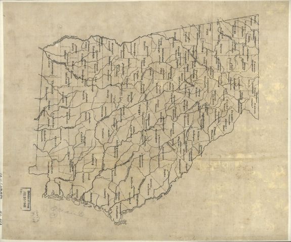 Summary: Shows names of counties, major cities and towns, and rivers. Title, date, and scale from Stephenson's Civil War maps, 1989. Pen-and-ink and pencil on tracing linen, mounted on cloth. Civil War map (2nd ed.), H203 - Created / Published: 1893