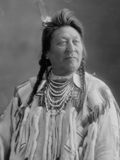 Photo: Crow Indian, Chief Plenty Coups, Aleek-Chea-ahoosh, 1848-1932, Visionary Lead