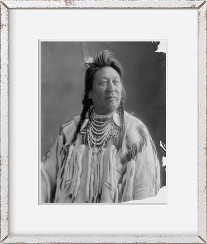 Photo: Crow Indian, Chief Plenty Coups, Aleek-Chea-ahoosh, 1848-1932, Visionary Lead