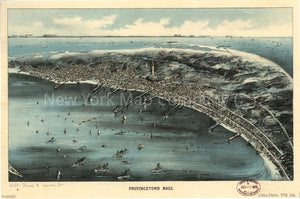 1910 map Provincetown, Mass. Map Subjects: Massachusetts | Provincetown | Provincetown Mass |