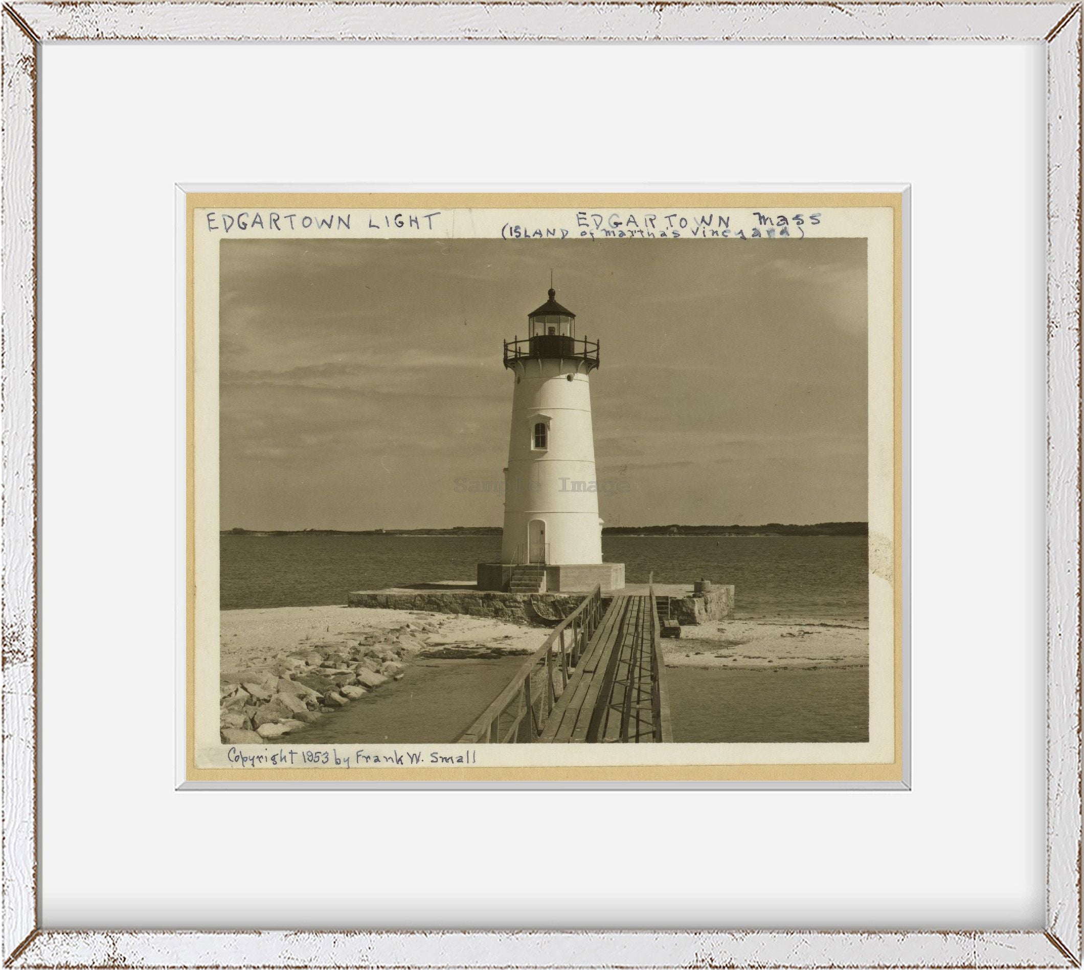 Photo: Edgartown Light, Edgartown, Island, Martha's Vineyard, M