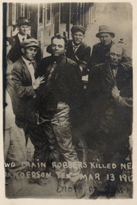 Photo: Train Robbers, Sanderson, Texas, Ole Hobek, Ben Kilpatrick, Criminals, Ol
