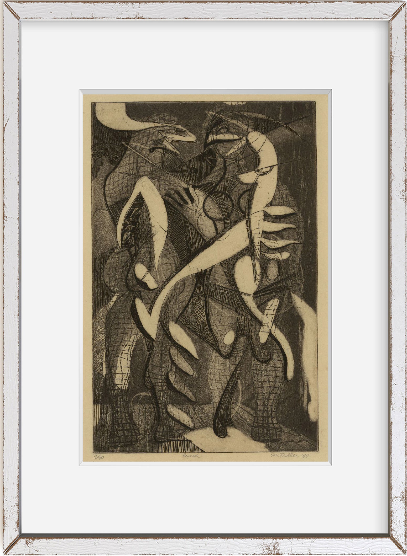 Photo: Rumor, Sue Fuller, etchings, s, abstract, print, 1944
