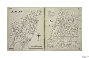 1914 map of New York Sea Cliff Hyde, E. Belcher (Cartographer) Publisher/ E. Belcher-Hyde