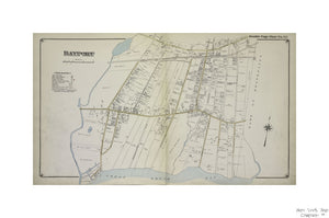 1915 - 1917 map of Brooklyn Bayport E.B. Hyde and Co. (Publisher) Publisher/ E. Belcher Hyde